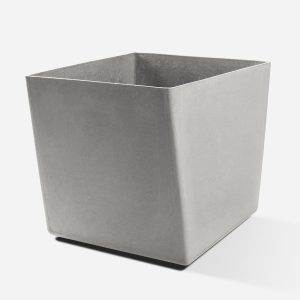 Twista Eternit Pflanzgefäss grau
